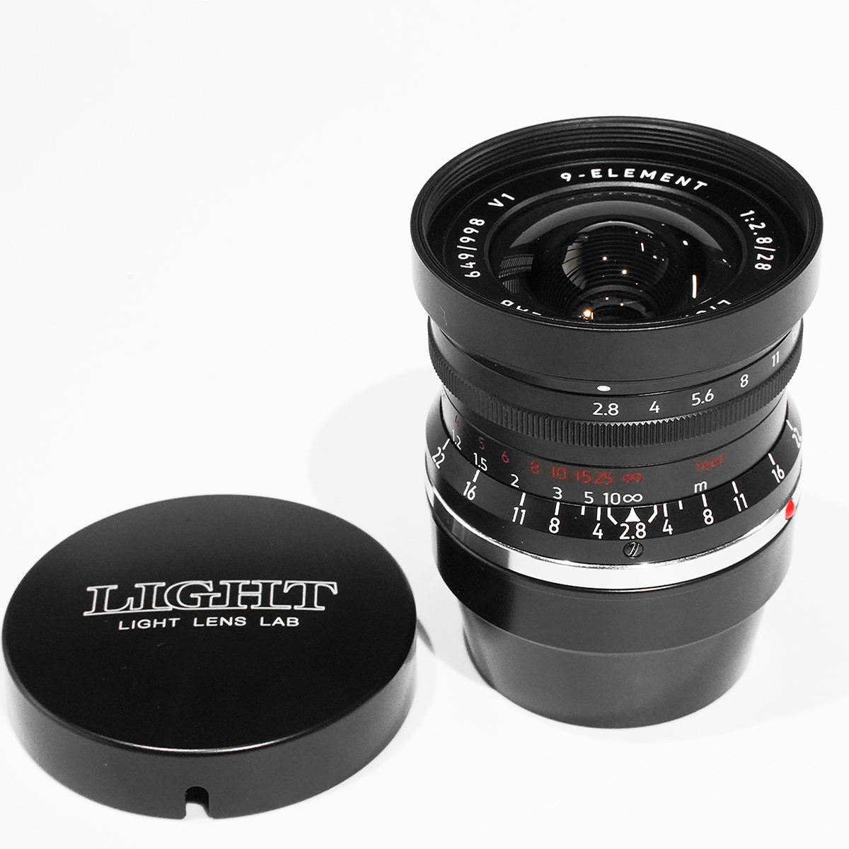 第４回 上野クラシックカメラ博のお知らせのサブ画像2_LIGHT LENS LAB 28mm f2.8 （周９枚）ブラック