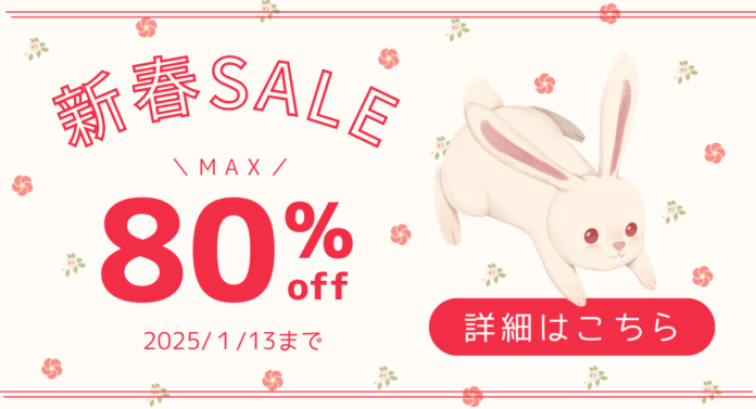 PicWish、新年特大セール開催！AI画像編集ツールが最大80%オフのメイン画像
