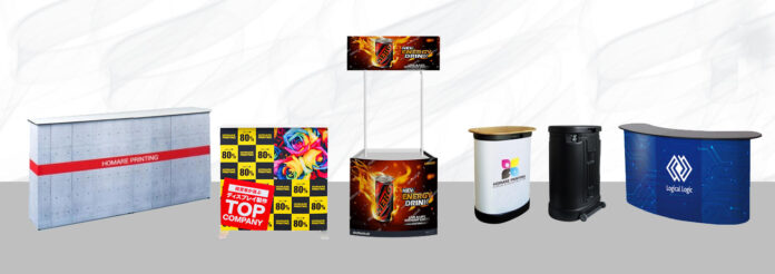 【プレスリリース限定特典】展示会・イベント用カウンターテーブル 10%OFF＆送料無料！のメイン画像