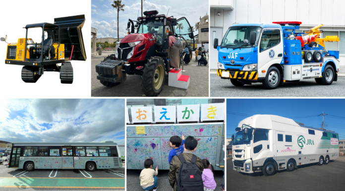 春休みはご家族であみアウトレットへ　「あつまれ！はたらくくるま in あみプレミアム・アウトレット」　2025年3月20日（木・祝）開催のメイン画像
