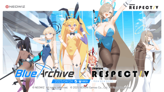 【NEOWIZ プレスリリース】『DJMAX RESPECT V』 人気ゲーム「ブルーアーカイブ」とのコラボ曲を発表！のメイン画像