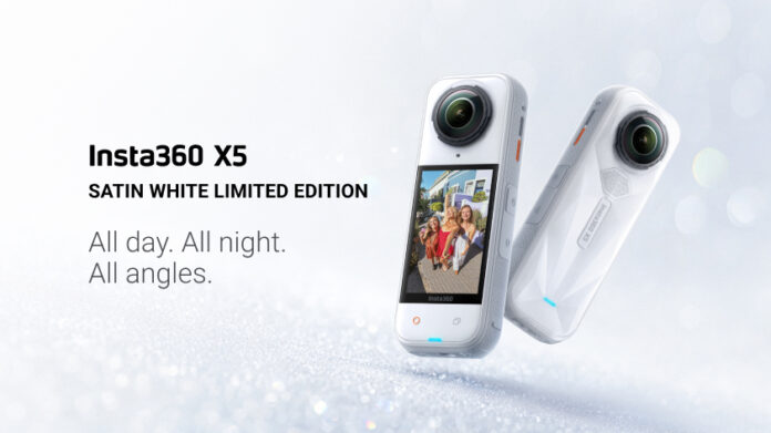 Insta360、「X5 限定モデル サテンホワイト」を世界同時発売のメイン画像