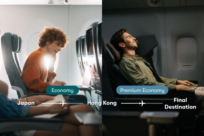 【キャセイ】「エコノミー＋プレミアム・エコノミー航空券」特別セールを開催のメイン画像