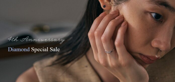 【東京ジュエリーインデックス】オンラインショップオープン「4周年記念祭」、K18ジュエリーやダイヤモンドジュエリーが期間限定超特価！のメイン画像