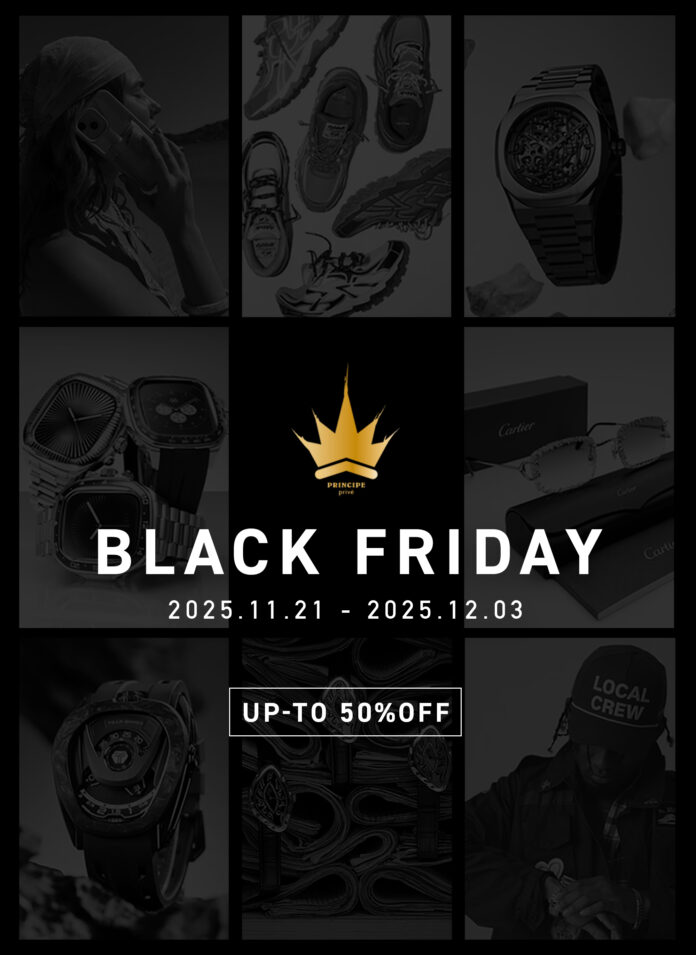 「PRINCIPE prive（プリンチペプリヴェ）」にて、多数のブランドを対象としたキャンペーン『BLACK FRIDAY SALE』を開催。のメイン画像