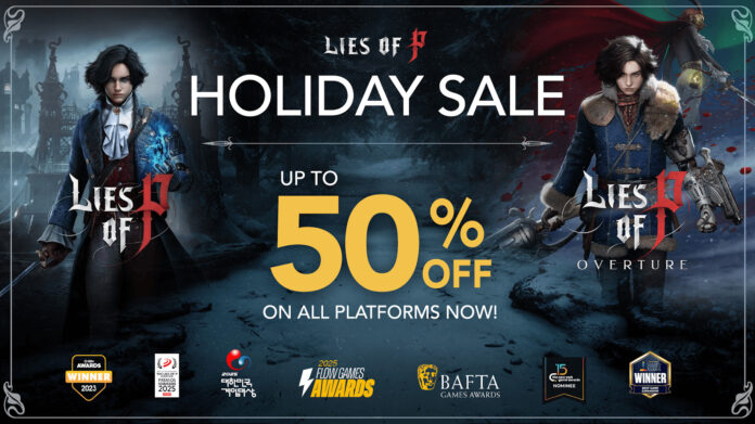 『Lies of P』『SANABI』など、年末年始にNEOWIZタイトルがセール！のメイン画像