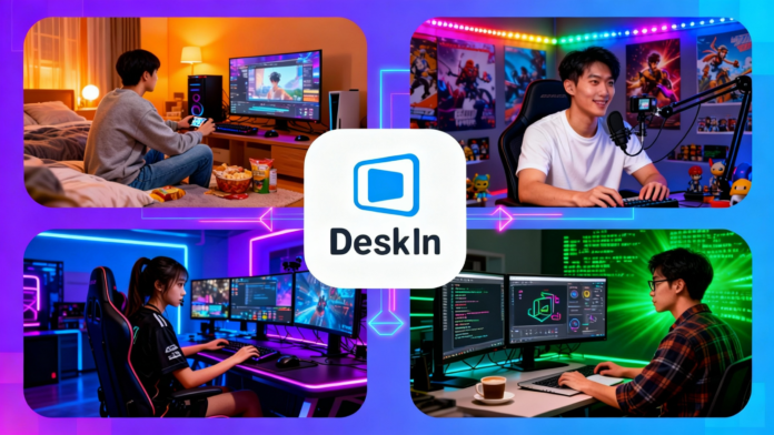 DeskIn、遠隔ゲーム体験を刷新：AI時代の「デバイスも場所も超えるリモートプレイ」を実現 コピーのメイン画像