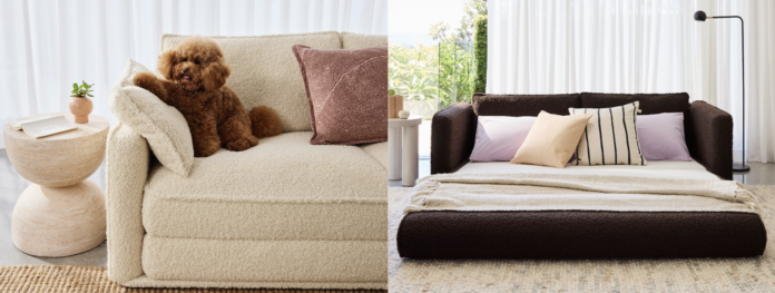 「スリパ」と「スペパ」を同時に実現！「コアラソファーベッド CUSHY」に1人掛け（シングル）と新色が登場のメイン画像