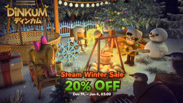 『Dinkum（ディンカム）』Steam ウィンターセール2025に参加！のメイン画像