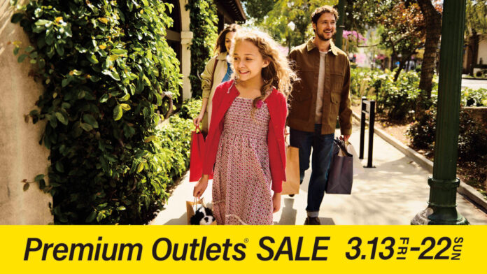 最大80％OFF　春物や新生活アイテムがお得に揃う「PREMIUM OUTLETS® SALE」開催のメイン画像