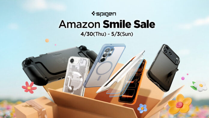 【Spigen】ゴールデンウィークはAmazonのSpigen公式サイトへ！スマイルセール開催決定！なんと話題の最新作も登場！のメイン画像