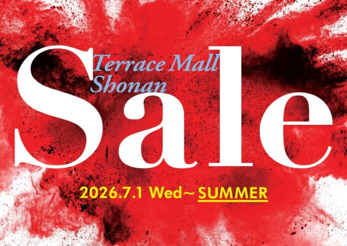 JR辻堂駅直結のテラスモール湘南、約100店舗対象の夏の大セール！「テラスモール湘南SUMMERセール2026」2026年7月1日（水）より開催！のメイン画像