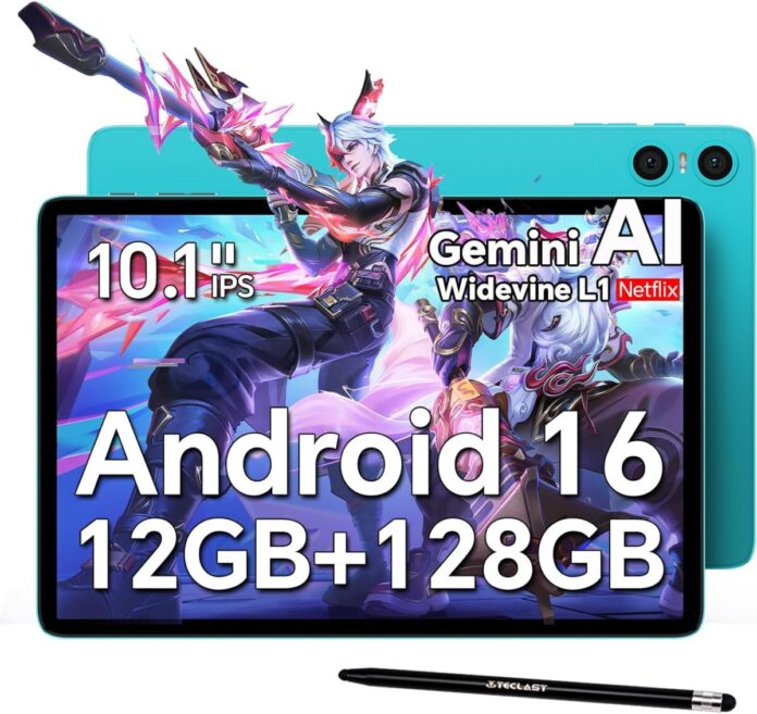 【25%オフ】 10インチ Android16 強化版タブレット「Teclast P30 128GB」が12720円の大特価！6/2まで | Gemini AI | T7200搭載 | 6000mAhのメイン画像