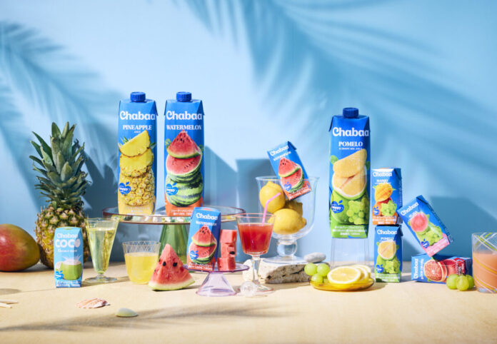 ひとくちで夏気分！タイ発のフルーツジュース「Chabaa（チャバ）」パッケージリニューアル！真夏にぴったりの新装デザインで7月7日（火）より発売開始※のメイン画像