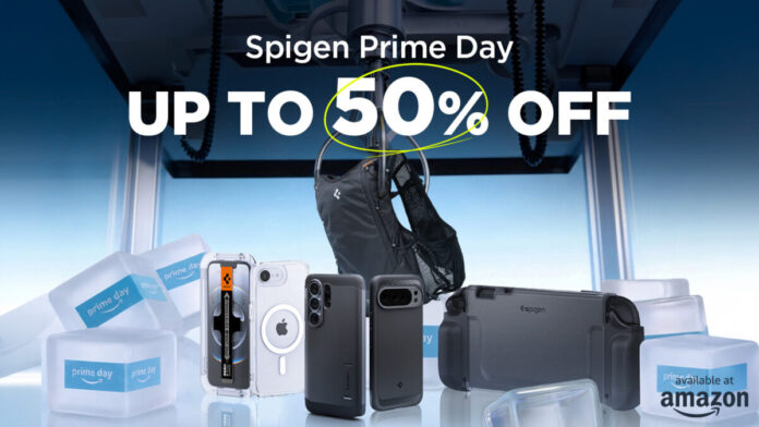 【Spigen】最大50％OFF！Amazonプライムデー！最新機種スマホケースから、防水グッズ、旅行グッズまで、全商品お得な7日間！のメイン画像