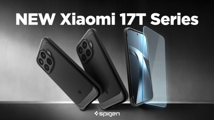 【Spigen】新発売！Xiaomi 17Tシリーズの専用ケースとガラスフィルムがAmazon及び楽天にて発売開始！のメイン画像